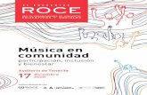 Música en comunidad€¦ · Música en comunidad participación, inclusión y bienestar auditoriodetenerife.com Auditorio de Tenerife 17 diciembre 2020. Dirigido a Contenidos Profesionales