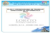 PLAN DE TRABAJO 2017 - loreto.gob.mxloreto.gob.mx/loreto.gob.mx/oficialia/plan de trabajo informatica 2017.pdfPLAN DE TRABAJO 2017 – DIRECCION DE INFORMATICA 6 4. PLAN GENERAL DE