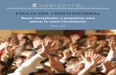 EVOLUCIÓN CONSTITUCIONAL - Horizontal · 2020. 10. 22. · P. 2 Chile se encuentra hoy en un momento histórico, complejo y desafiante en muchas dimensiones de nuestra sociedad.