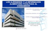 LOS ALÉRGENOS Y LA INFORMACIÓN ALIMENTARIA ......Huevo CONTROL OFICIAL Programa de control de alergias e intolerancias alimentarias CONTROL OFICIAL: Formación CURSO de INFORMACIÓN
