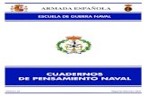ARMADA ESPAÑOLA · 2018. 2. 1. · Este Cuaderno de Pensamiento Naval, correspondiente al segundo semes- tre de 2017, lo componen seis artículos, un resumen de lo tratado en una