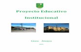 Proyecto Educativo Institucional - Comunidad Escolar · 2019. 9. 3. · El presente proyecto educativo se fundamenta en la autoevaluación del modelo de calidad ... desarrolle en