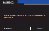 ESTRUCTURAS DE GUADÚA...establecer los principios básicos para el diseño sismorresistente de las estructuras, considerando que el Ecuador registra un alto riesgo de vulnerabilidad