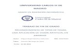 UNIVERSIDAD CARLOS III DE MADRIDuniversidad carlos iii de madrid . grado en ingenierÍa informÁtica . trabajo de fin de grado . reconocimiento de tipos de hojas, una aplicaciÓn de