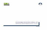 PROGRAMA OPERATIVO ANUAL 2011 - APIVER 2011.pdf · 2017. 12. 5. · II.3 Avance en el cumplimiento del Programa Sectorial 13 III Proyecciones 27 ... en el primer semestre de 2011