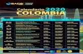 Calendario 2020 COLOMBIA - SACS Consultores · Algunas de nuestras formas de pago: 27 - 31 JULIO 24 - 28 AGOSTO 14 - 16 SEPTIEMBRE 23 - 27 NOVIEMBRE COLOMBIA Calendario 2020 CURSOS