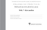 MCAS Prueba de Práctica Matemáticas 10 Gradomcas.pearsonsupport.com/resources/student/practice... · 4. Instrucciones para contestar preguntas con cuadrículas de respuestas . 1.