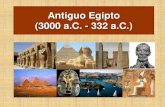 Antiguo Egipto (3000 a.c. - 332 a.c) · Población del Antiguo Egipto II La mayoría de la población era campesina y vivía en aldeas cercanas a las tierras de cultivo. Estaban obligados