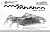 (WFsites) - La página no se publicó. · 2021. 1. 8. · Introducción al Producto: La Araña Robótica es un robot para que armes tu mismo, con ocho patas con articulación múltiple