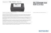 Epson TM-T88VSerie · 2017. 5. 20. · Pásate al verde con la impresora térmica de recibos para puntos de venta compatible con Energy Star ¿Por qué elegir la TM-T88V? Invierte