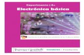 Electrónica básica · 2020. 4. 26. · Experimento 8+ Documento para Educadores Cartilla Electricidad y Electrónica Básica 7 “La indagación es un paso más allá de la ciencia
