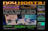 L’Horta Nord ya cuenta con una App con toda la información ...Nouhorta.com, que albergará al Nou Horta edición Oest, Sud y Nord, así como el Nou To - rrentí con su marca propia