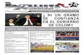 ¡¡¡ NI UN GRAMO ¡ NI UN GRAMO DDE CONFIANZA E ...lvaro Colom, candidato de la Unidad Nacional de la Esperanza (UNE), ganó las elecciones presidenciales en Guatemala con un 52.82%