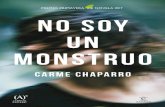 No soy un monstruo - PlanetadeLibros · 2017. 3. 14. · Title: No soy un monstruo.indd Author: Juan Created Date: 2/27/2017 11:12:40 AM