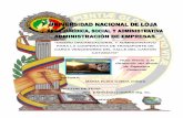 “DISEÑO ORGANIZACIONAL Y ADMINISTRATIVO PARA LA … · 2016. 4. 5. · tesis y eximo expresamente a la Universidad Nacional de Loja y a sus representantes jurídicos de posibles