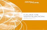CAJAS DE VENTILACIÓN - Servoclimaservoclima.com/pdfs/CAIXES.pdf · 2018. 5. 11. · Serie CTA VR Unidades verticales de profundidad reducida Caudales de 2500 a 10000 m3/h Vertical