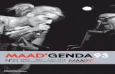 MAAD’GENDA 93 · 2017. 11. 16. · sergent garcia+lou marco+dj jos (warm up) [salsamuffin] 20€ / 15€ // 20h - canal 93 // bobigny rocÉ [hip hop ] 14€ / 11€ / 8,50€