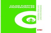CAJAS FUERTES PROFESSIONAL STRONG SAFES COFRES … · 2014. 4. 2. · CAJAS FUERTES PROFESIONALES PROFESSIONAL STRONG SAFES COFRES FORTES PROFESSIONAIS 124 Apertura con llave Key