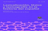 LEXICALIZACIÓN, LÉXICO Y LEXICOGRAFÍA Lexicalización ... - …jrmorala.unileon.es/biblioteca/VenPalabras_JunqueraMoral... · 2019. 12. 21. · Florencio del Barrio de la Rosa