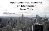 Apartamentos, estudios en Manhattan New York...2.HARLEM 17 E, calle 128, Harlem, Estudios (Hasta para 4 personas) y Apartamentos (hasta para 6 personas) Al norte de la isla de Manhattan,