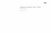 Seguridad de iOS · Página 7 Seguridad del sistema Cadena de arranque seguro Autorización del software del sistema ... El diagrama de la arquitectura de seguridad de iOS proporciona