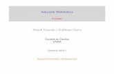 Araceli Guzm an y Guillermo Garro · 2017. 8. 1. · 1.Carmen G omez Laveaga, Algebra Superior , 2014. Bajaraqu . 2.A. Bravo, H. Rinc on, C. Rinc on, Algebra Superior , 2006. Bajaraqu