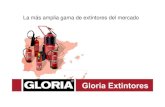 La más amplia gama de extintores del mercado · 2015. 12. 8. · Gloria Extintores dispone de un amplio abanico de accesorios pensados para que el cliente pueda escoger aquel producto