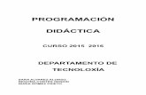 DEPARTAMENTO DE TECNOLOXÍA - Galiciacentros.edu.xunta.es/iesdocastro/wp-content/uploads/2016/...coñecemento e a comprensión dos vínculos entre a ciencia e a tecnoloxía que se