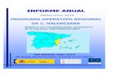 INFORME ANUAL 2010 definitivo · Evaluación Plan de Comunicación PO FSE C. Valenciana . 4 ... RESUMEN DE LA EJECUCION DEL PROGRAMA OPERATIVO En el año 2010 se realizó la segunda