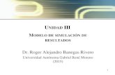UNIDAD IIIsac3a018d40842d43.jimcontent.com/download/version... · 2015. 3. 30. · 1 UNIDAD III MODELO DE SIMULACIÓN DE RESULTADOS Dr. Roger Alejandro Banegas Rivero Universidad