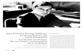 Ezra Pound y Erving Goffman Introducción en el manicomio de Saint Elizabeths · PDF file 2018. 8. 11. · Erving Goffman (1922-1982) Introducción En 1961 el sociólogo Erving Goffman