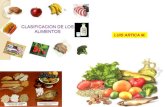 LUIS ARTICA M. - cienciadealimentos...ALIMENTOS: CONSTRUCTORES Son los alimentos que contienen proteínas. FUNCION Es suministrar aminoácidos para la síntesis de proteínas. PROTEINAS