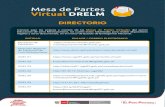DIRECTORIO MESA DE PARTES 11 11 20 · 2020. 11. 11. · Dirección Regional de Educación de Lima Metropolitana Conoce aquí los enlaces y correos de las Mesas de Partes Virtuales