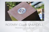 ROTARY CLUB SABADELL ... Comitأ© del Premi, format per 2 membres de Rotaract Vallأ¨s i 2 membres del