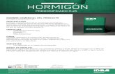 IDM hormigon H-25 - Morterosidmmorteros.com/wp-content/IDM_hormigon_H-25.pdf · 2017. 11. 7. · Los hormigones ligeros, frente a los hormigones convencionales, ofrecen mayor docilidad