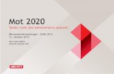 PowerPoint Presentation · 2020. 9. 30. · Etter KDs høringsrunde Gjennomgående prosess (langsiktig) • Videreutvikling av virksomhets- og IKT-arkitektur innenfor økonomi- og