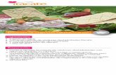 Ensalada de atún con verduras - Itacate · 2015. 5. 27. · Ensalada de atún con verduras (5 por.) I ngredientes: • 2 tazas de agua • 100 g de mezcla de verduras deshidratadas
