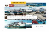 PROYECTO · 2020. 6. 4. · Proyecto de Inversión Pública (PIP) para la implementación de un ‘Corredor Logístico Seguro’ en el puerto del Callao, proyecto que busca combatir