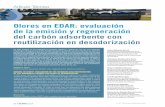 Olores en EDAR: evaluación de la emisión y regeneración del … · Olores en EDAR: evaluación de la emisión y regeneración del carbón adsorbente con reutilización en desodorización