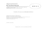 Documento CONPES 4011Documento CONPES CONSEJO NACIONAL DE POLÍTICA ECONÓMICA Y SOCIAL REPÚBLICA DE COLOMBIA DEPARTAMENTO NACIONAL DE PLANEACIÓN POLÍTICA NACIONAL DE EMPRENDIMIENTO