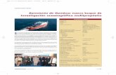 Sarmiento de Gamboa:nuevo buque de investigación … · 2016. 7. 5. · tema de navegación DGPS,y el sistema de anemómetros ultrasónicos. Equipos científicos • Equipos científicos