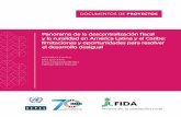 Panorama de la descentralización fiscal y la ruralidad en ...CEPAL Panorama de la descentralización fiscal y ruralidad en América Latina y el Caribe… 5 Gráficos Gráfico 1 Centroamérica