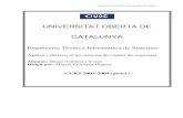 UNIVERSITAT OBERTA DE CATALUNYA - UOCopenaccess.uoc.edu/webapps/o2/bitstream/10609/785/1/... · 2019. 2. 8. · Disseny d’un sistema de còpies de seguretat. Pàgina i UNIVERSITAT