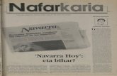 'Navarra Hoy': eta bihar? - Euskaltzaindia · 2012. 6. 25. · 932 metroa igotzerak Metr.o asko badira ere~ adin guztietako jendeak igo dezake martx, eaz baita oso azkarr izangoa