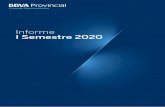 Informe I Semestre 2020 - BBVA Provincial...INFORME I SEMESTRE 2020 DATOS RELEVANTES P.3 Datos relevantes Jun-20 Dic-19 Balance General (millones de Bs.) Activo Total 52.089.211 12.789.683