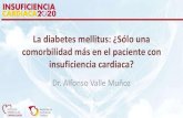 La diabetes mellitus: ¿Sólo una comorbilidad más en el ......La diabetes mellitus: ¿Sólo una comorbilidad más en el paciente con insuficiencia cardiaca? Dr. Alfonso Valle Muñoz