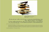 Prácticas discursivas y justiciabilidad de los derechos sociales. …bibliotecadigital.udea.edu.co/bitstream/10495/8983/1/... · 2020. 11. 11. · constitucionalismo de los derechos
