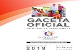 Zacualpan de Amilpas - GACETA OFICIAL · 2019. 10. 30. · 3· Gaceta Digital Municipio de Zacualpan de Amilpas ·No. 3 ·2019 • JULIO • AGOSTO • SEPTIEMBRE Muchas gracias mi