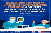 ORIENTACIONES PARA BRINDAR INFORMACIÓN Y ACOMPAÑAMIENTO PSICOSOCIAL …bvs.minsa.gob.pe/local/MINSA/5074.pdf · 2020. 9. 14. · psicosocial a pacientes hospitalizados con infección
