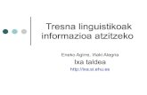 Tresna linguistikoak informazioa atzitzekoixa.si.ehu.eus/sites/default/files/dokumentuak/3891/pdf.pdf · informazioa erlazionatzeko estaldura handitzeko (epaile/magistratu) eleaniztasuna